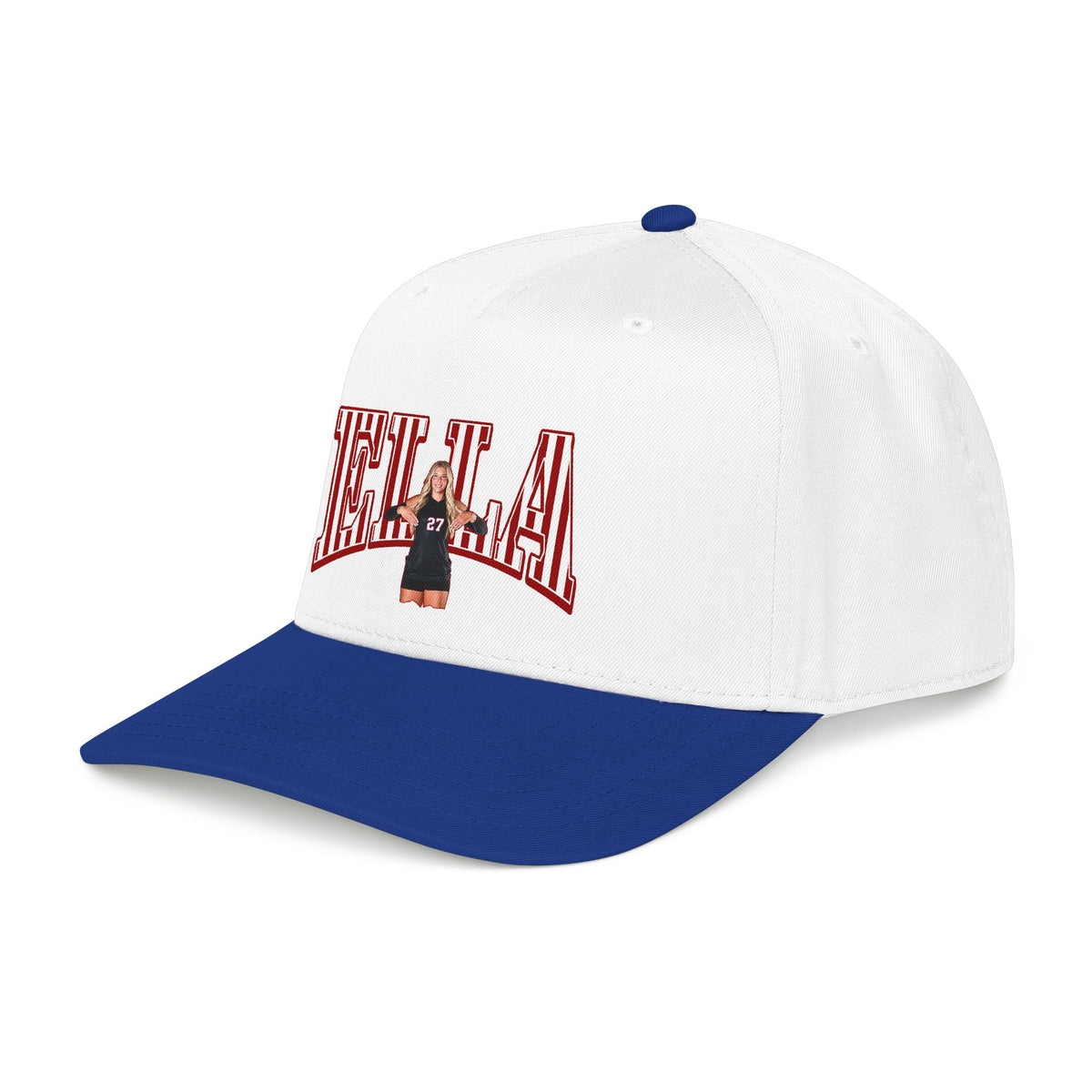 Baseball Cap — CBLIK Script Two-Tone Embroidered Hat