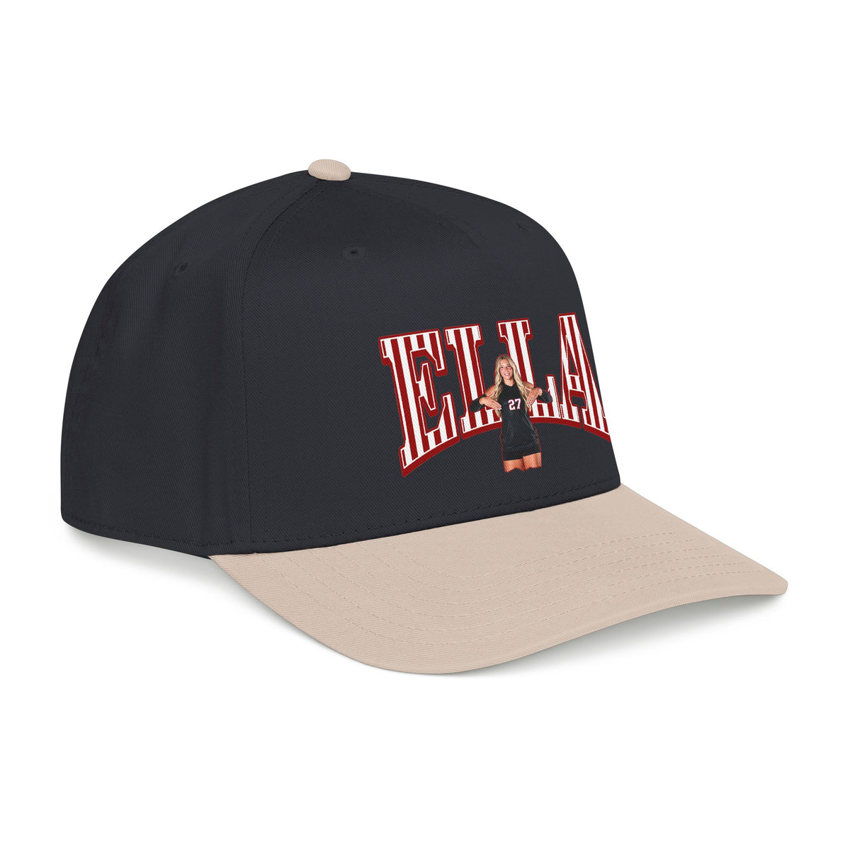 Baseball Cap — CBLIK Script Two-Tone Embroidered Hat
