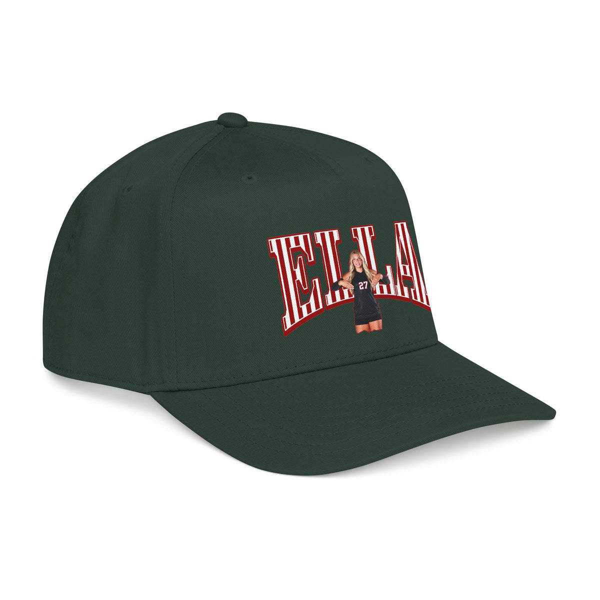Baseball Cap — CBLIK Script Two-Tone Embroidered Hat