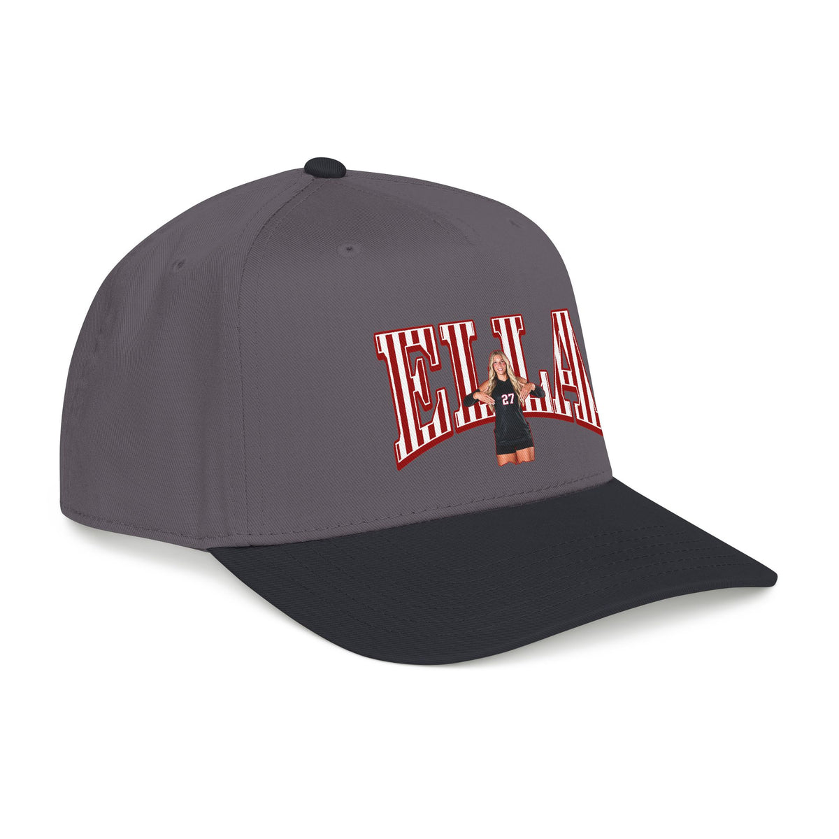 Baseball Cap — CBLIK Script Two-Tone Embroidered Hat