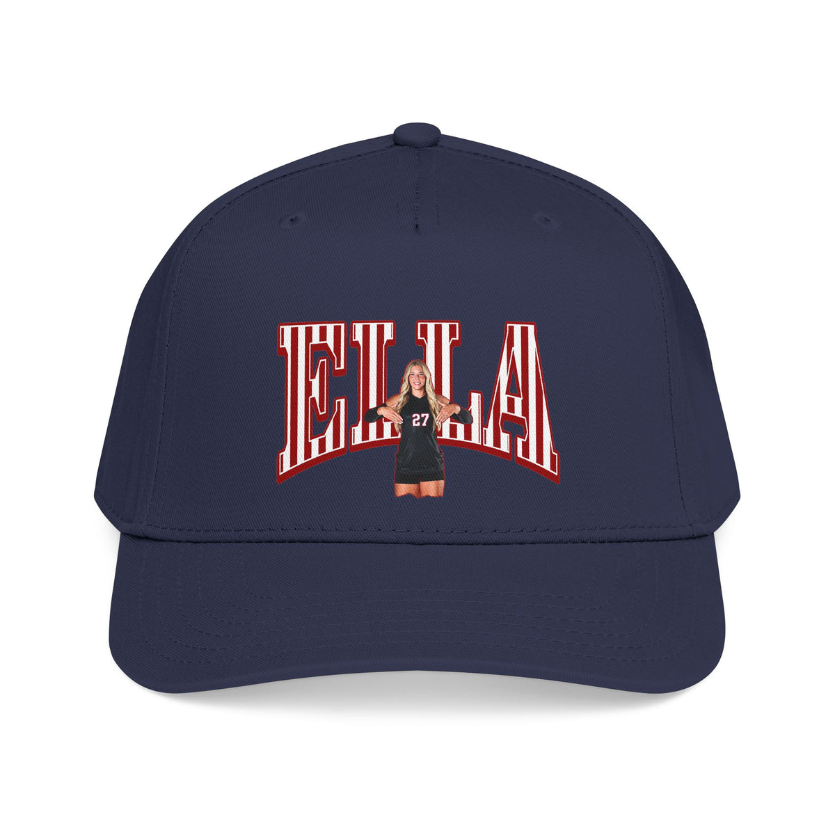 Baseball Cap — CBLIK Script Two-Tone Embroidered Hat