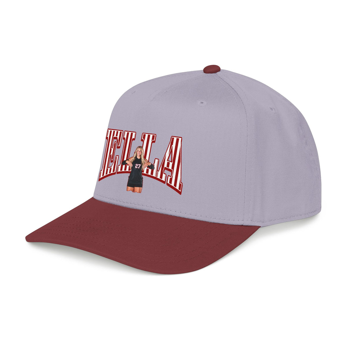 Baseball Cap — CBLIK Script Two-Tone Embroidered Hat