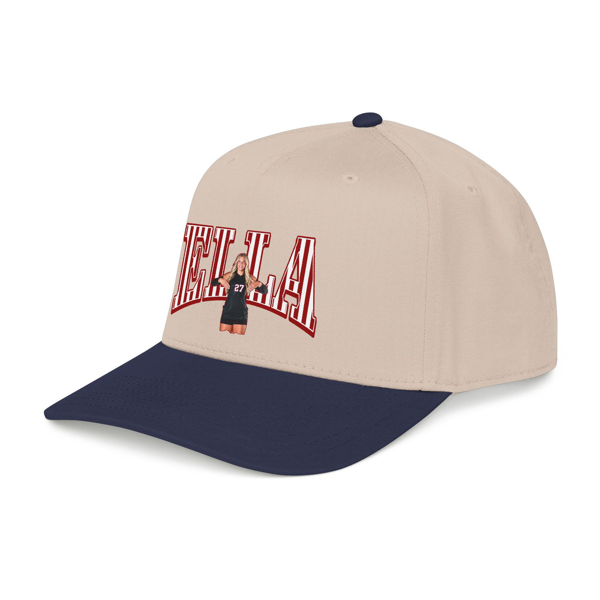 Baseball Cap — CBLIK Script Two-Tone Embroidered Hat