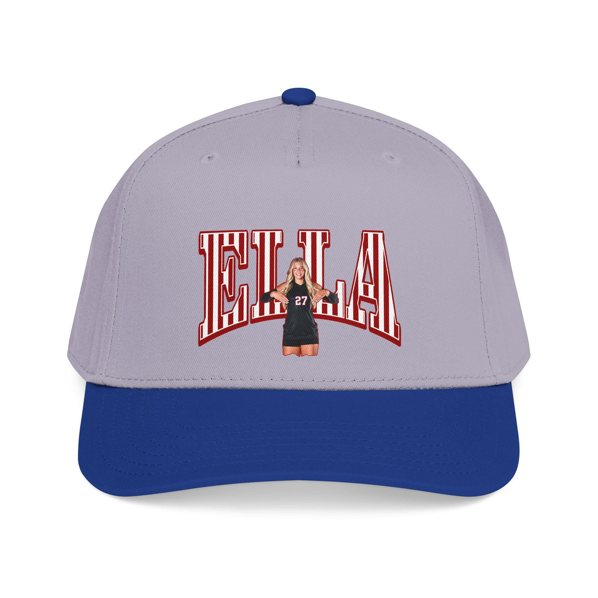 Baseball Cap — CBLIK Script Two-Tone Embroidered Hat