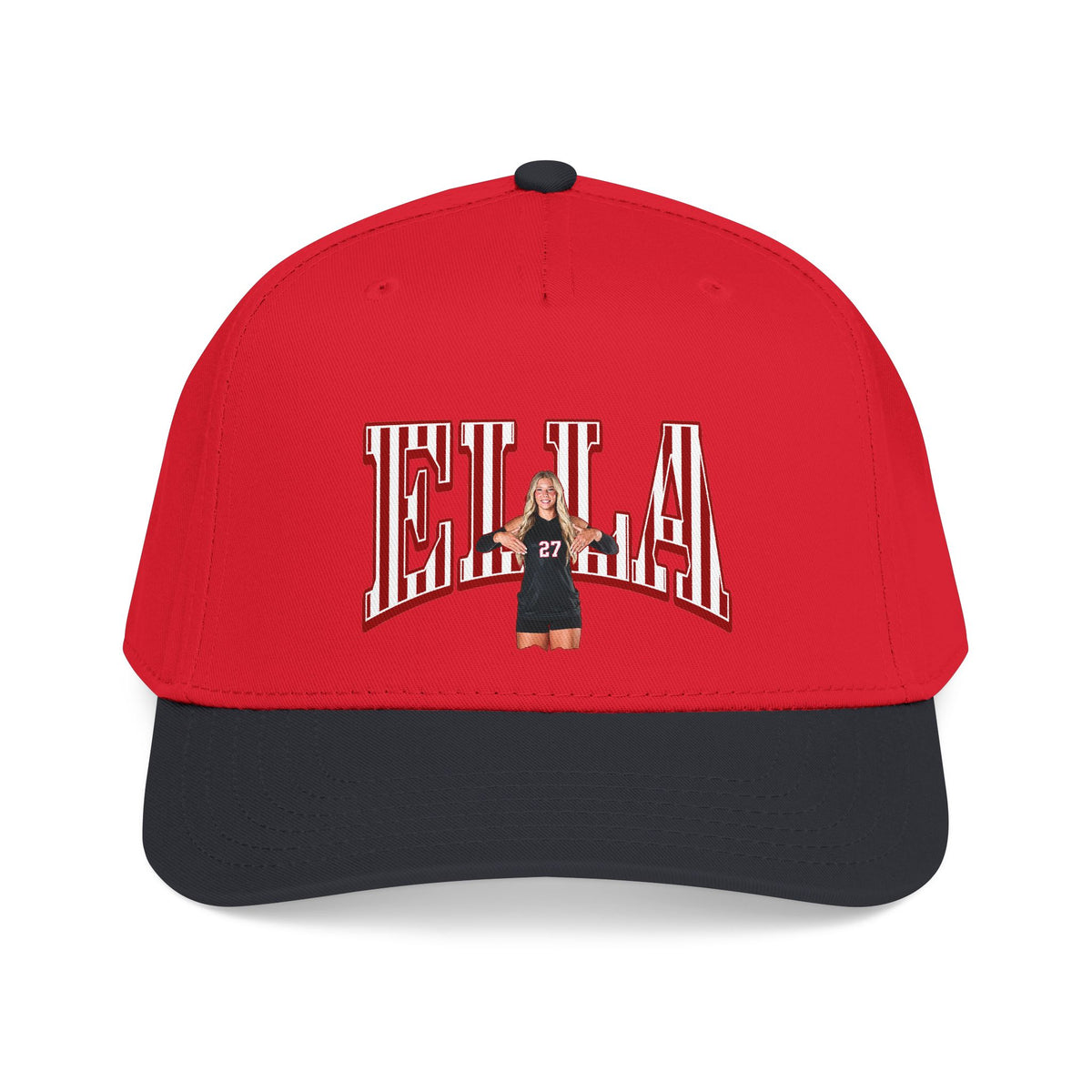 Baseball Cap — CBLIK Script Two-Tone Embroidered Hat