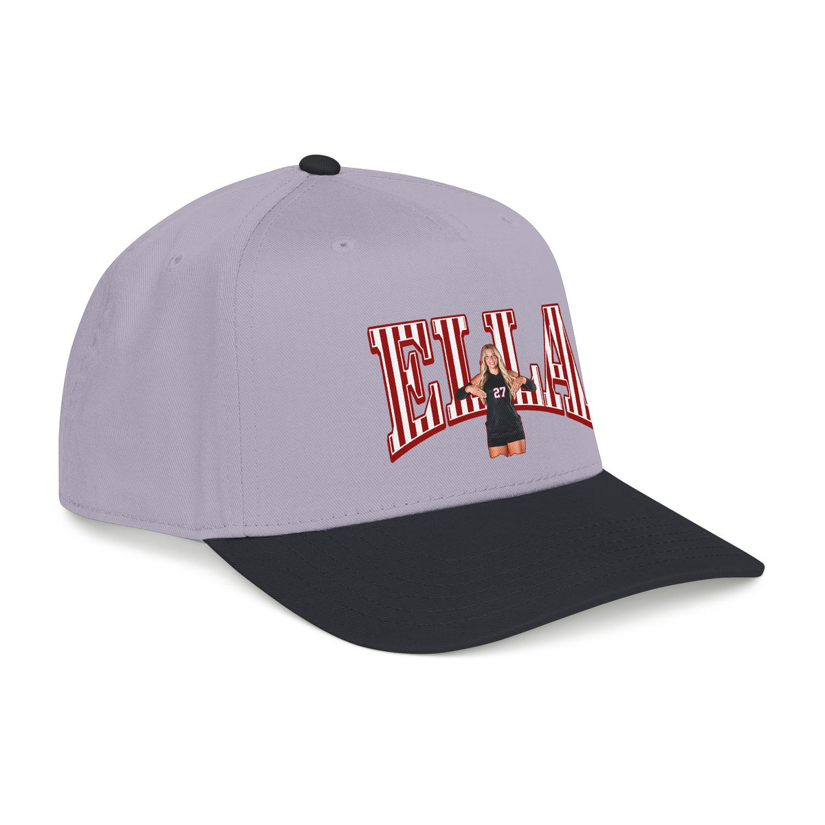 Baseball Cap — CBLIK Script Two-Tone Embroidered Hat
