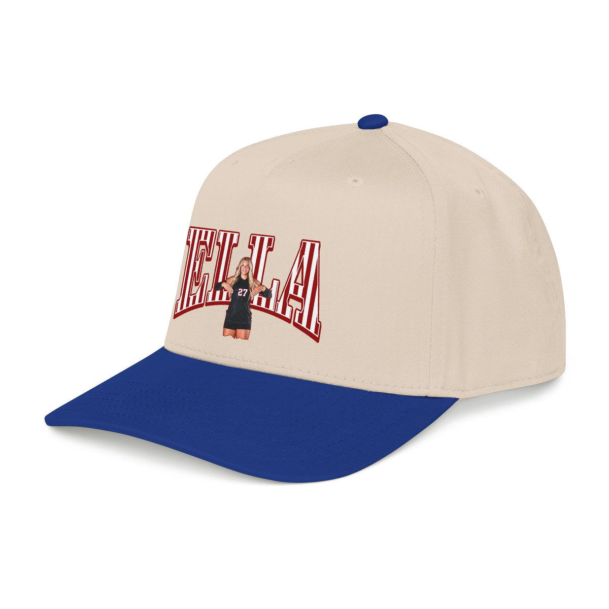 Baseball Cap — CBLIK Script Two-Tone Embroidered Hat