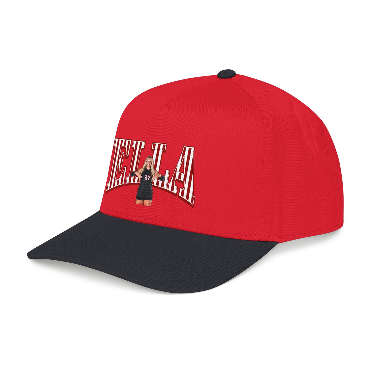 Baseball Cap — CBLIK Script Two-Tone Embroidered Hat