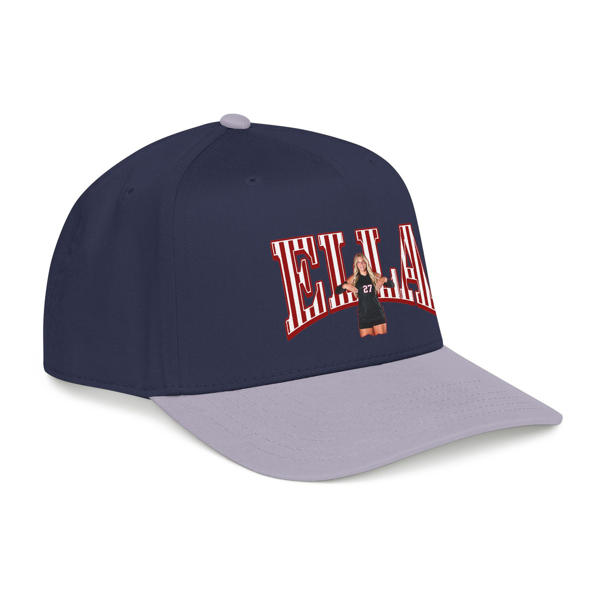 Baseball Cap — CBLIK Script Two-Tone Embroidered Hat