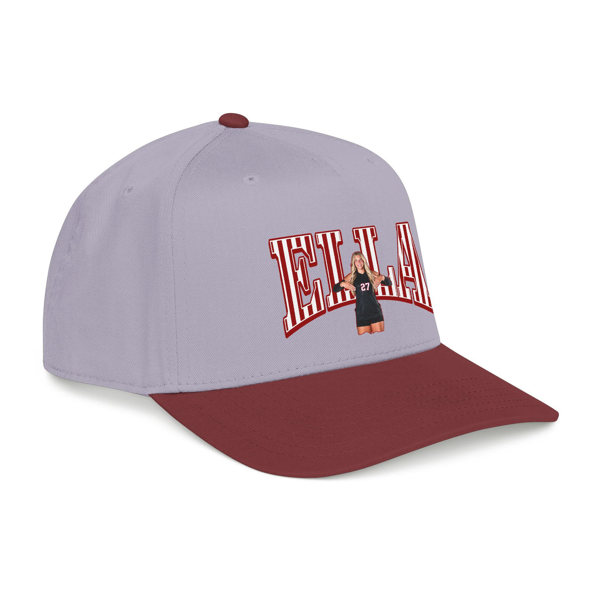 Baseball Cap — CBLIK Script Two-Tone Embroidered Hat