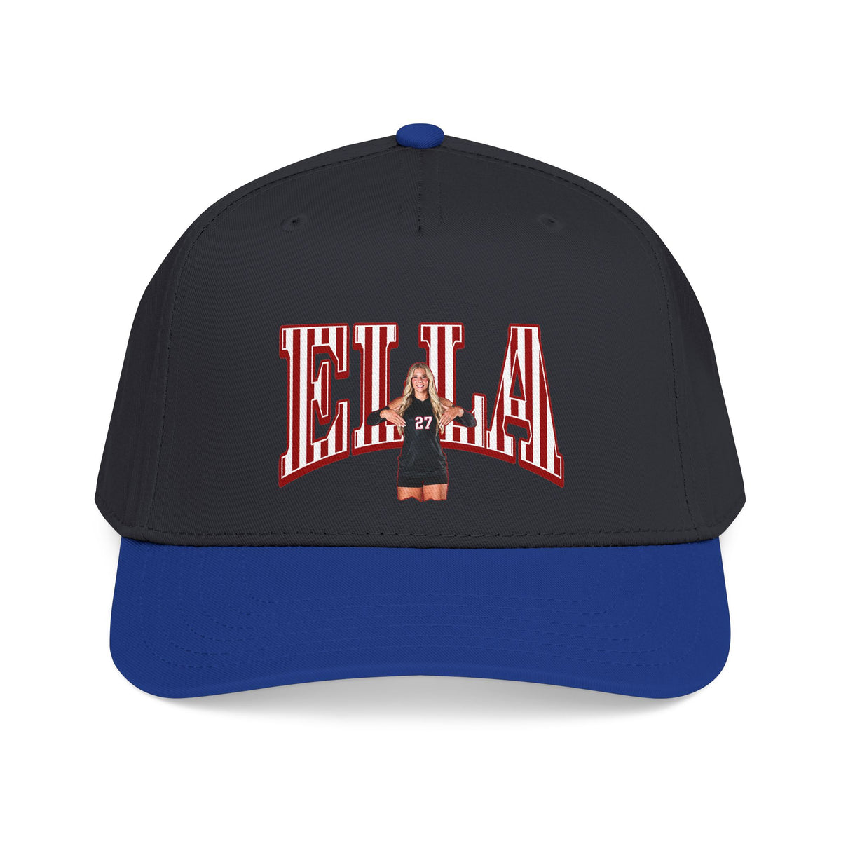 Baseball Cap — CBLIK Script Two-Tone Embroidered Hat