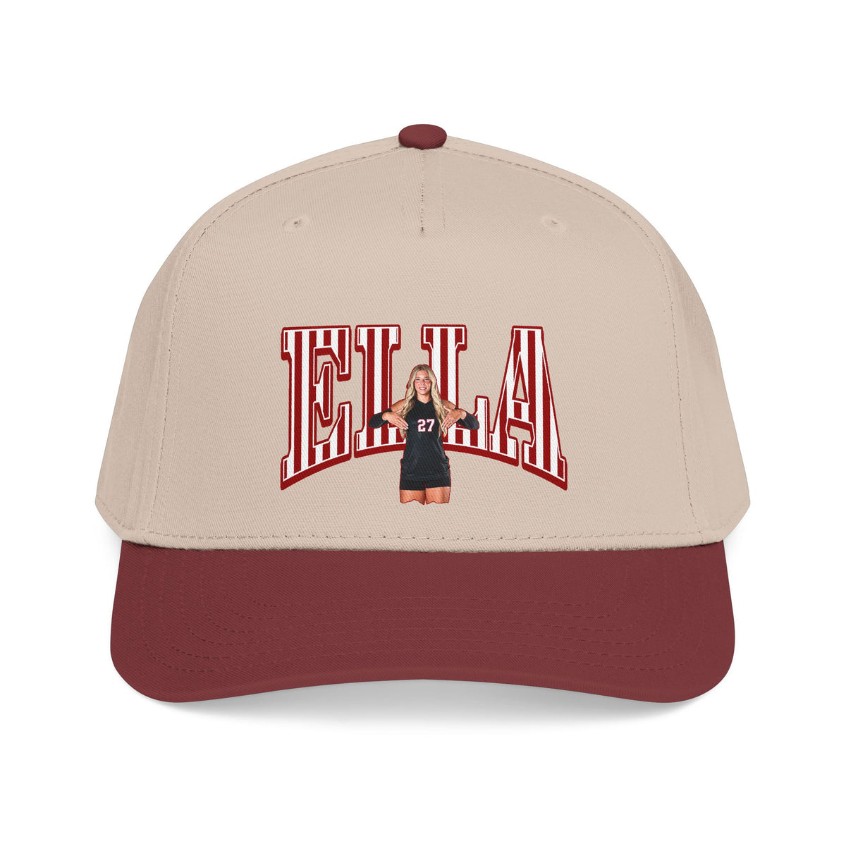 Baseball Cap — CBLIK Script Two-Tone Embroidered Hat