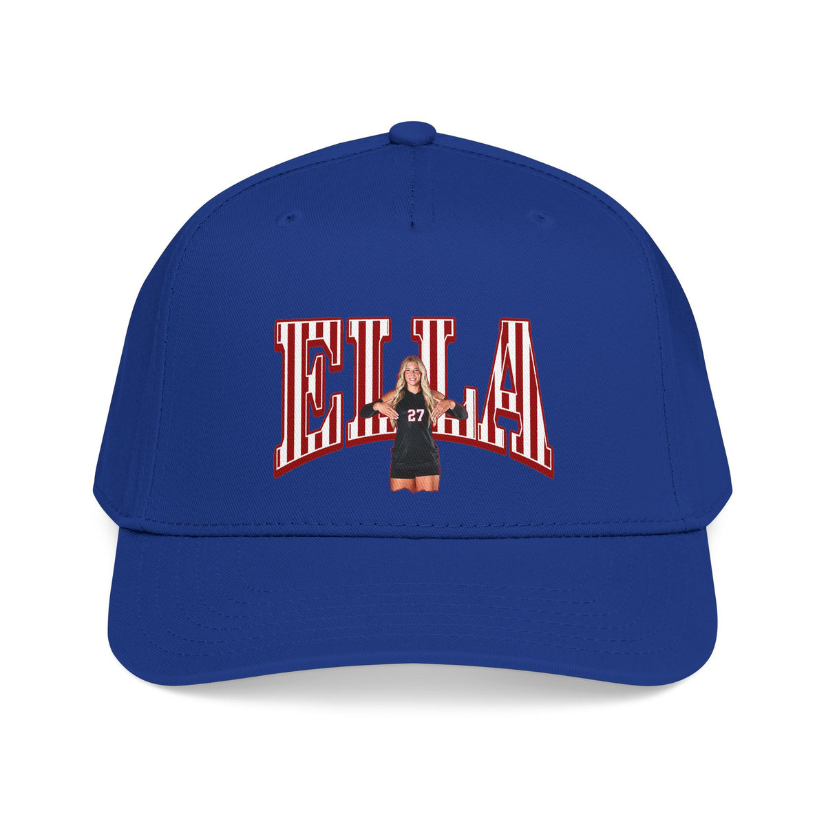 Baseball Cap — CBLIK Script Two-Tone Embroidered Hat