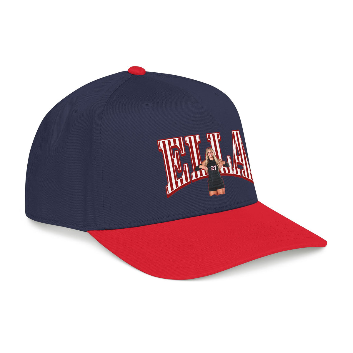 Baseball Cap — CBLIK Script Two-Tone Embroidered Hat