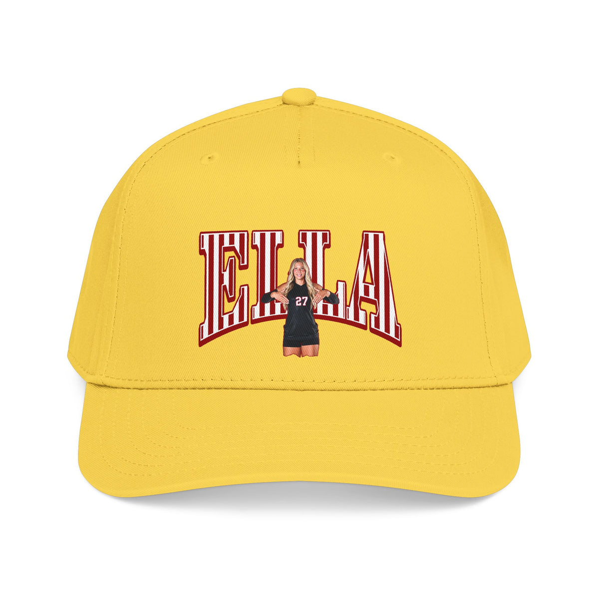 Baseball Cap — CBLIK Script Two-Tone Embroidered Hat
