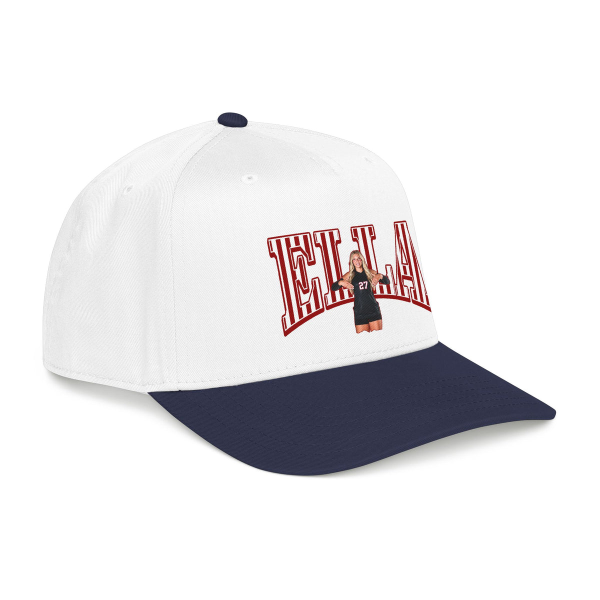 Baseball Cap — CBLIK Script Two-Tone Embroidered Hat