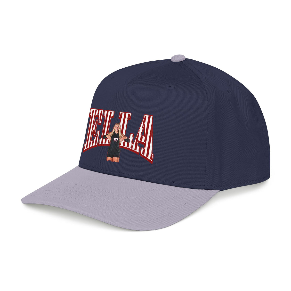 Baseball Cap — CBLIK Script Two-Tone Embroidered Hat