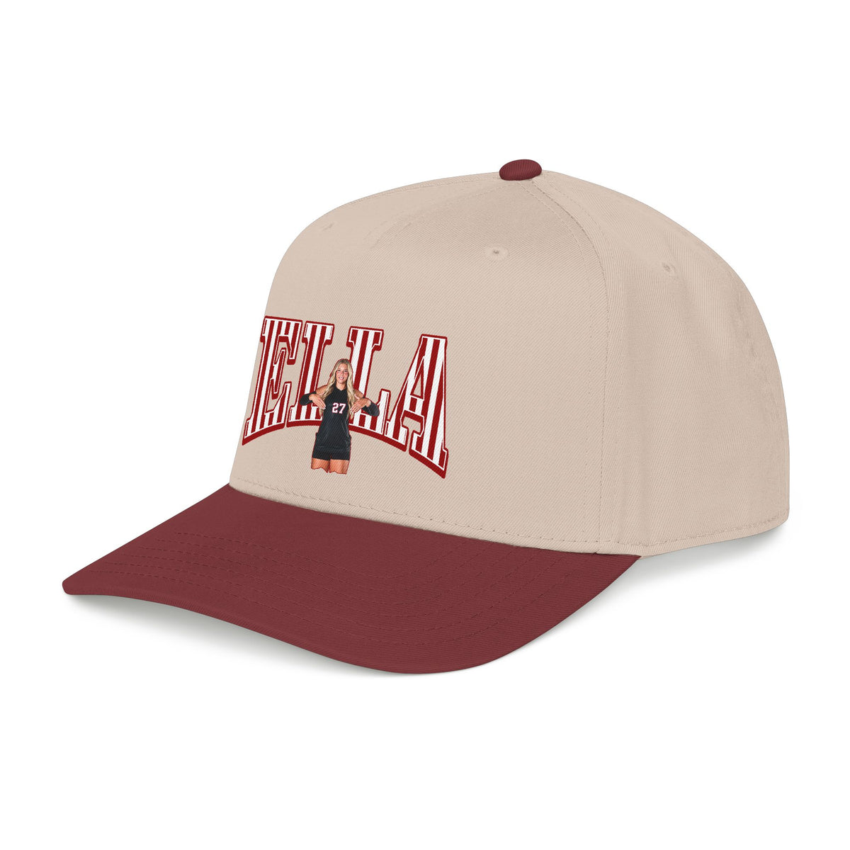 Baseball Cap — CBLIK Script Two-Tone Embroidered Hat
