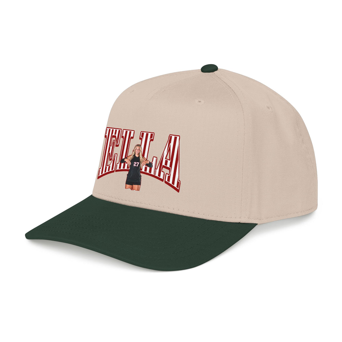Baseball Cap — CBLIK Script Two-Tone Embroidered Hat