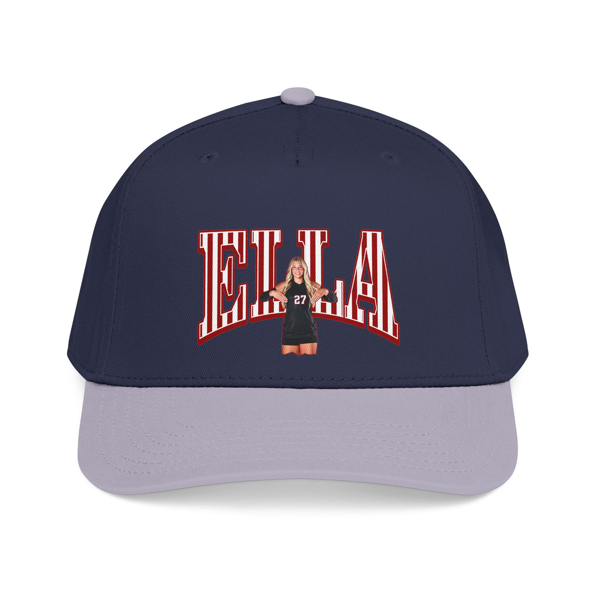 Baseball Cap — CBLIK Script Two-Tone Embroidered Hat