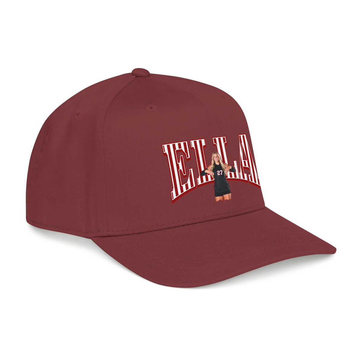 Baseball Cap — CBLIK Script Two-Tone Embroidered Hat
