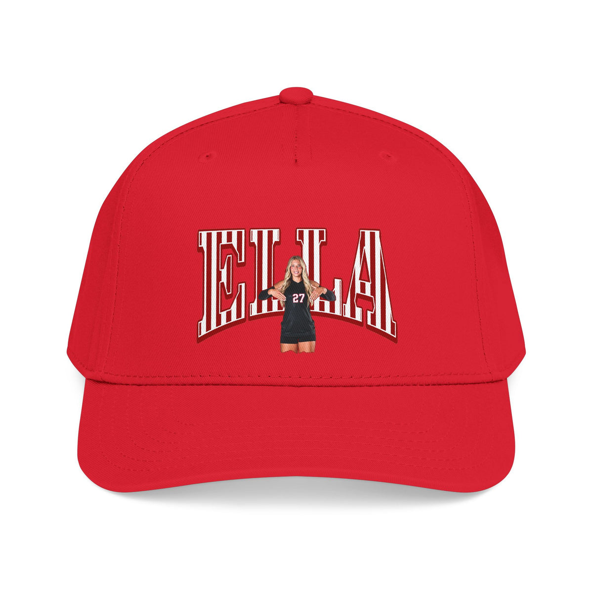 Baseball Cap — CBLIK Script Two-Tone Embroidered Hat