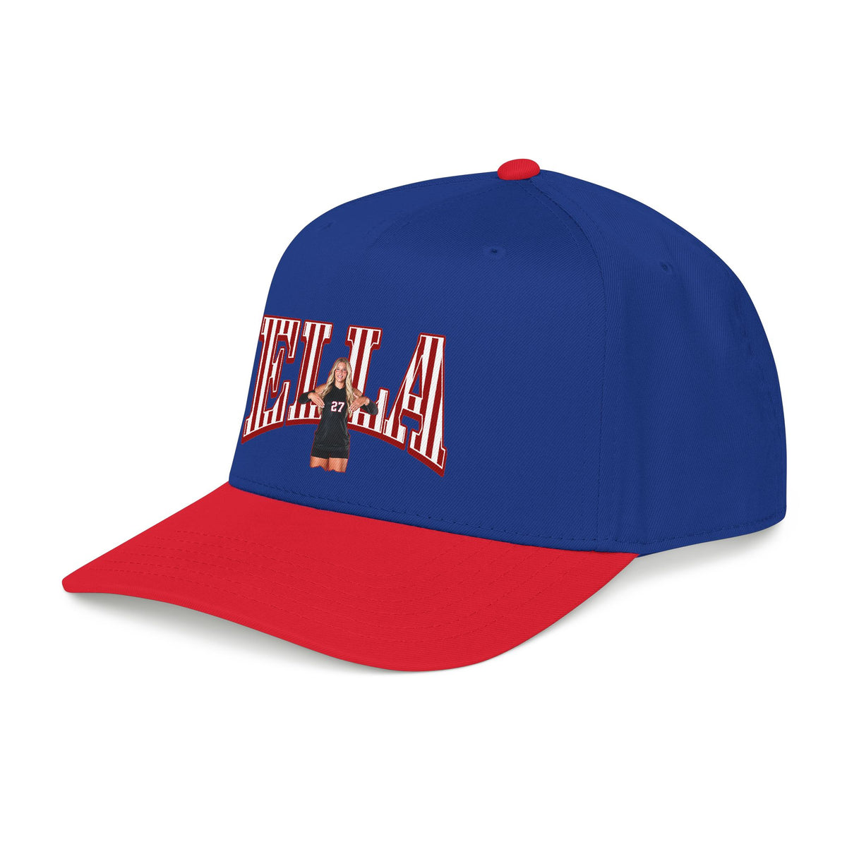 Baseball Cap — CBLIK Script Two-Tone Embroidered Hat