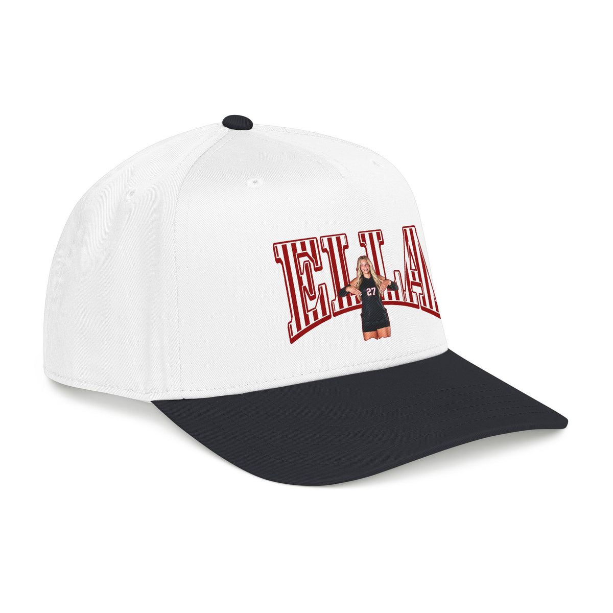 Baseball Cap — CBLIK Script Two-Tone Embroidered Hat