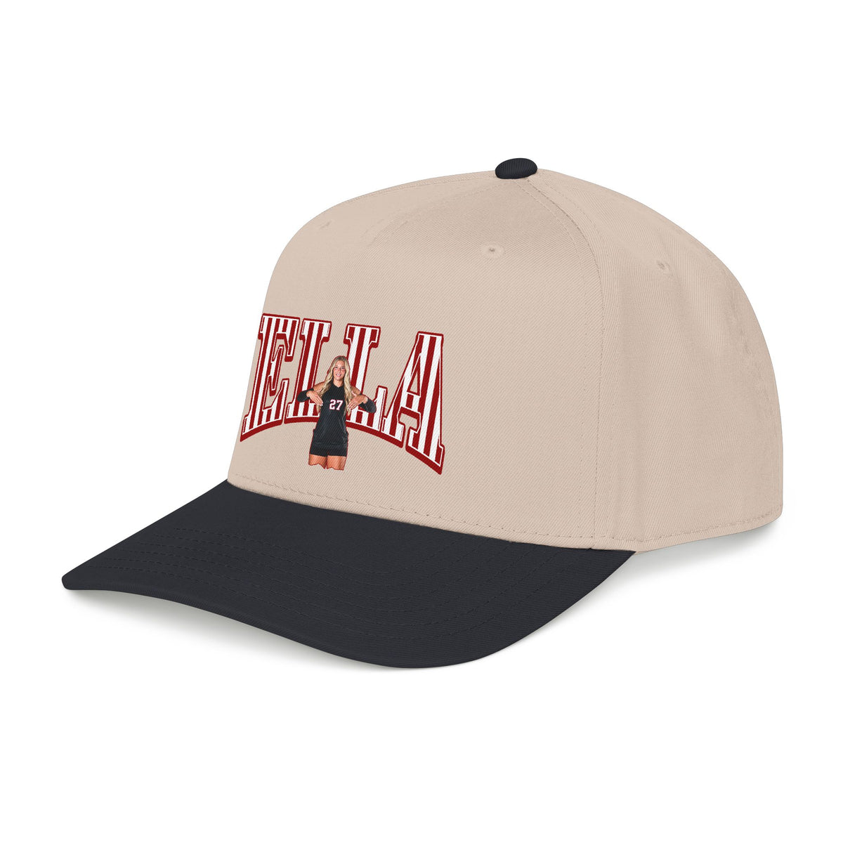 Baseball Cap — CBLIK Script Two-Tone Embroidered Hat