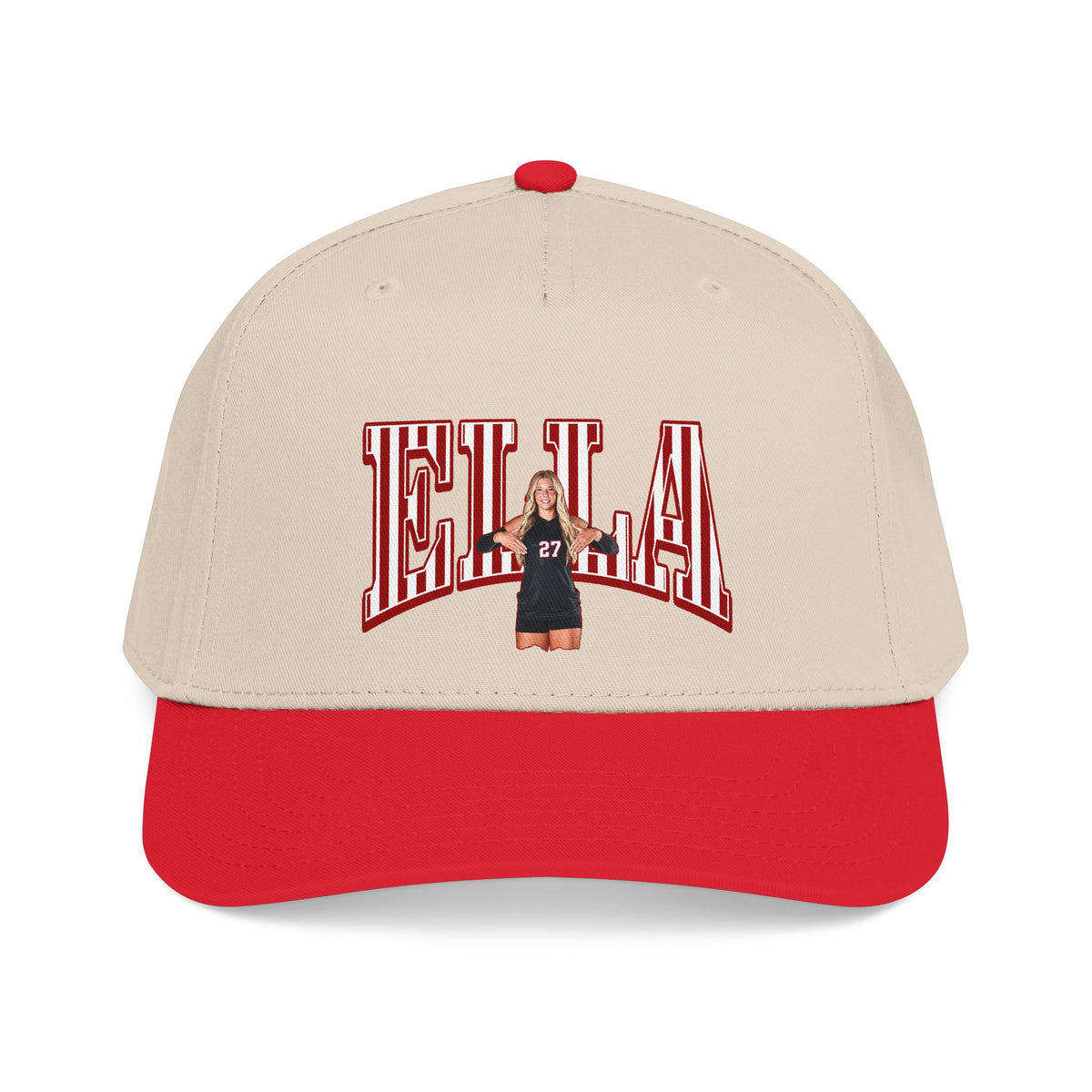 Baseball Cap — CBLIK Script Two-Tone Embroidered Hat