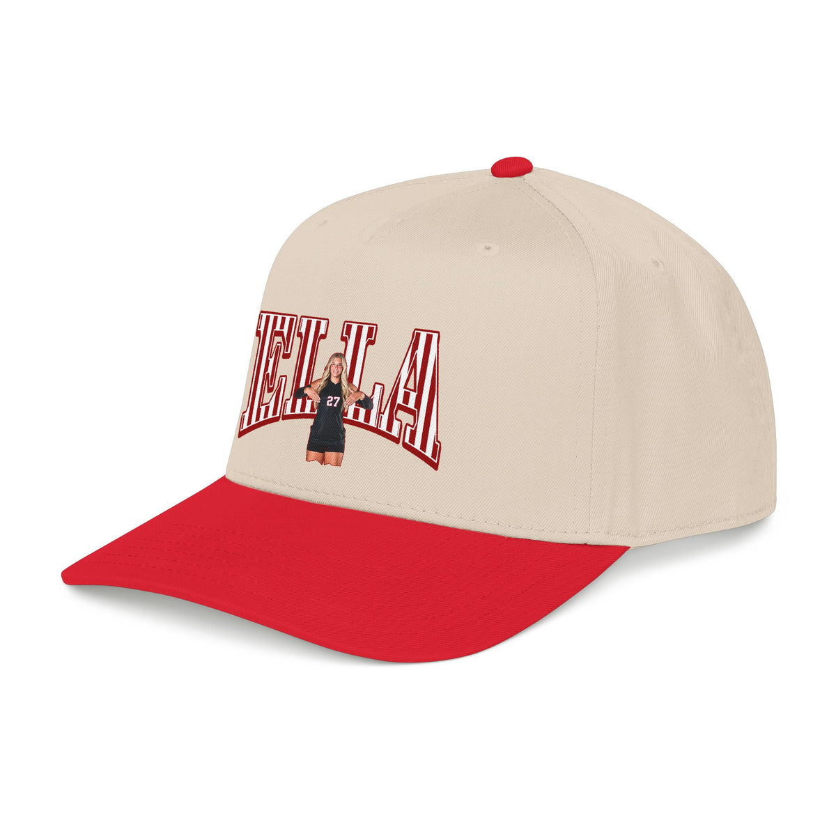 Baseball Cap — CBLIK Script Two-Tone Embroidered Hat