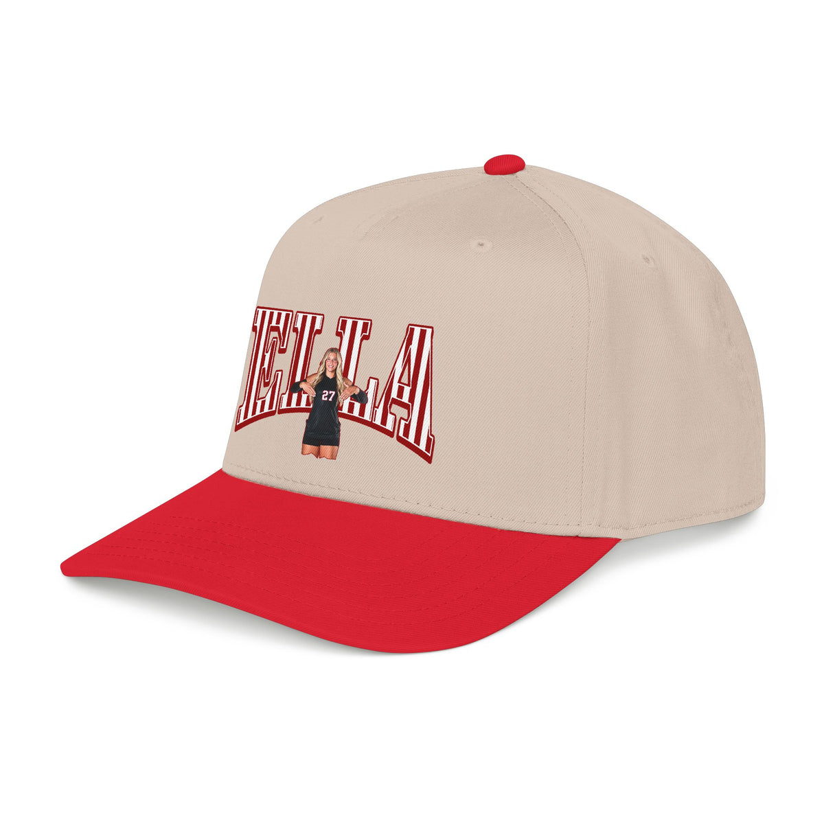 Baseball Cap — CBLIK Script Two-Tone Embroidered Hat