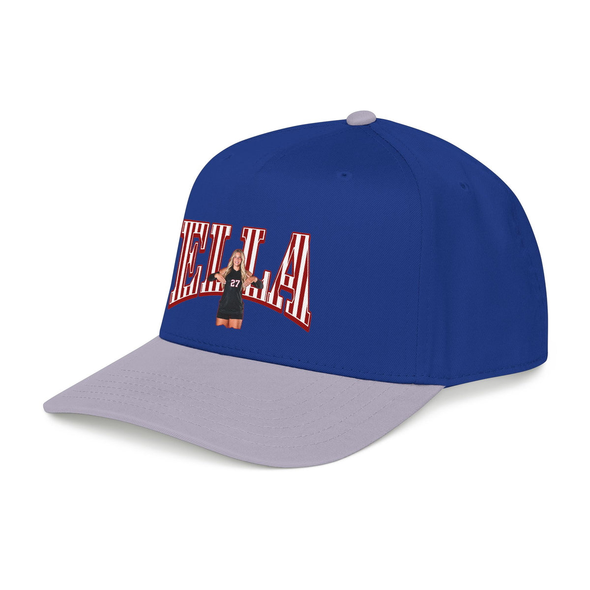 Baseball Cap — CBLIK Script Two-Tone Embroidered Hat