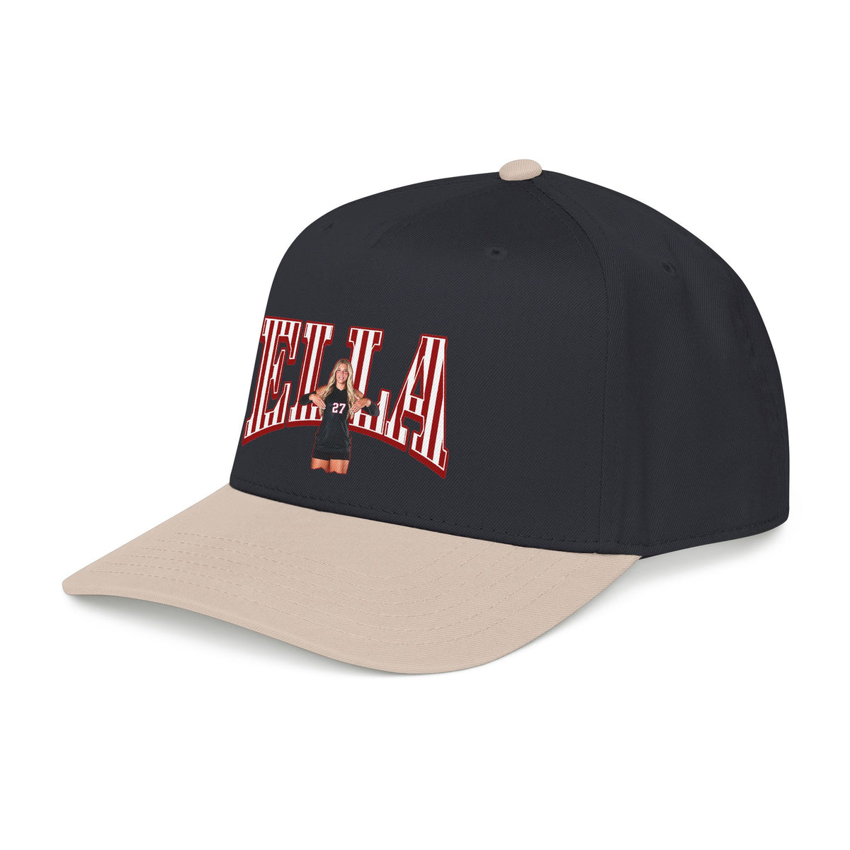Baseball Cap — CBLIK Script Two-Tone Embroidered Hat