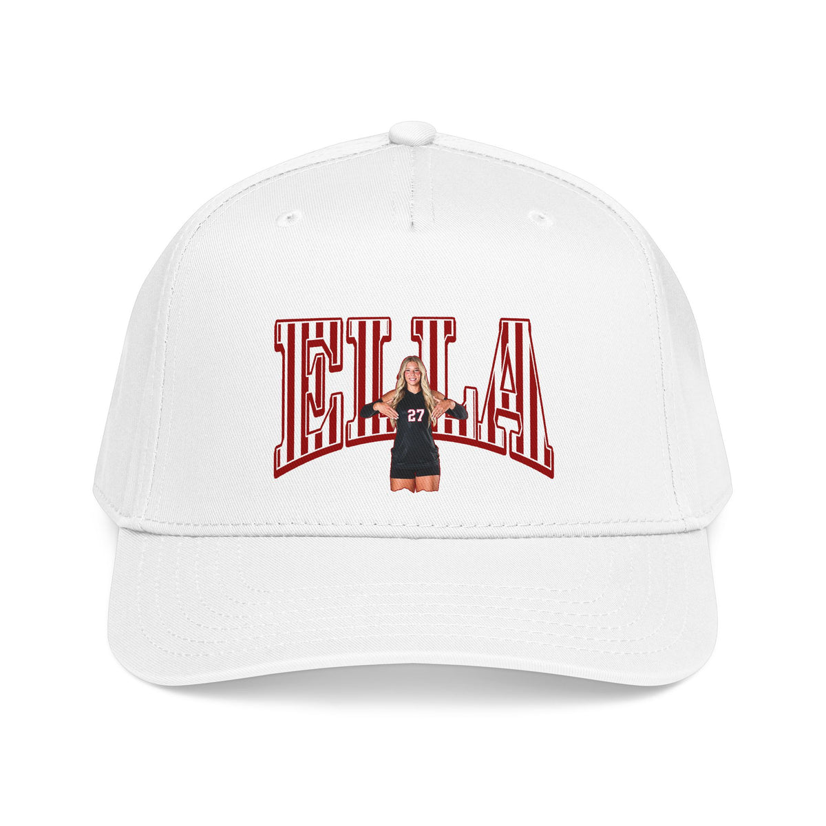 Baseball Cap — CBLIK Script Two-Tone Embroidered Hat
