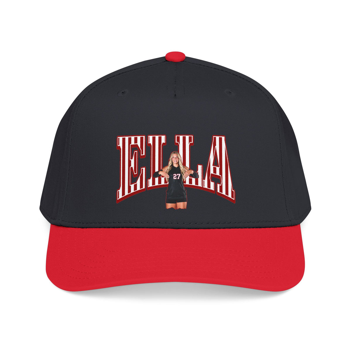 Baseball Cap — CBLIK Script Two-Tone Embroidered Hat