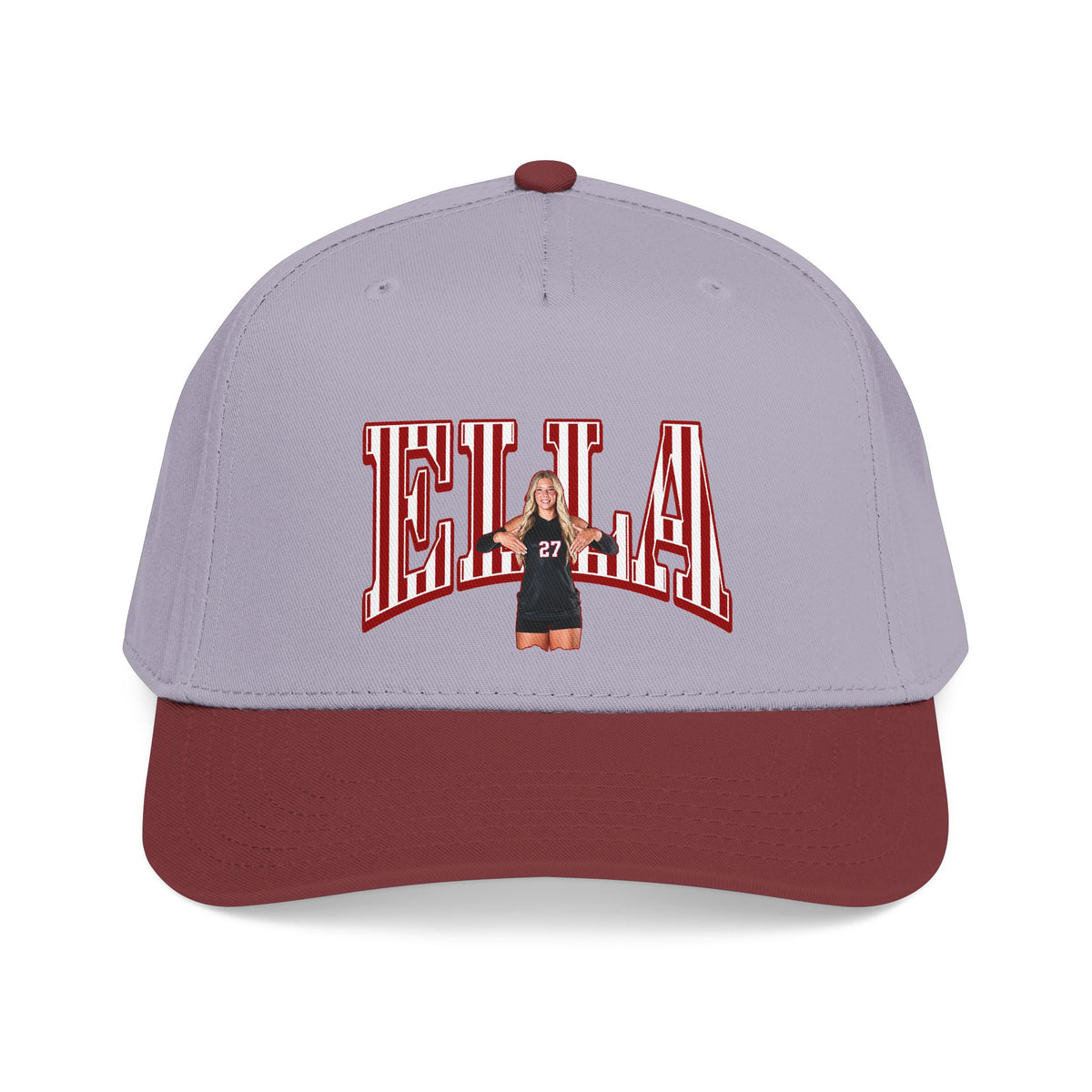Baseball Cap — CBLIK Script Two-Tone Embroidered Hat