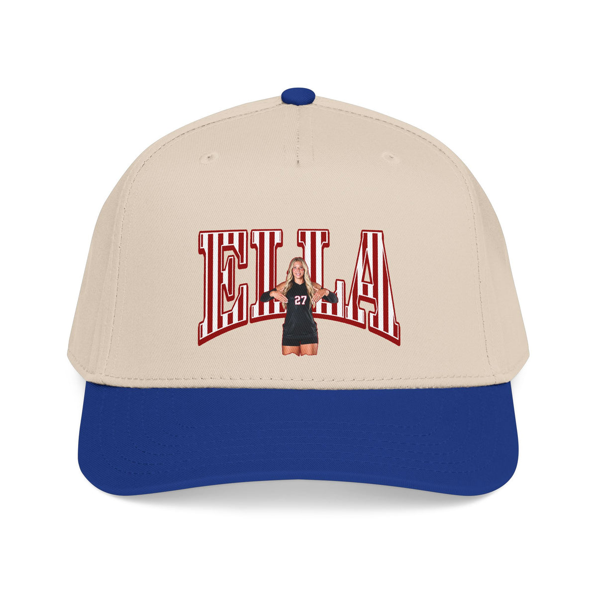 Baseball Cap — CBLIK Script Two-Tone Embroidered Hat