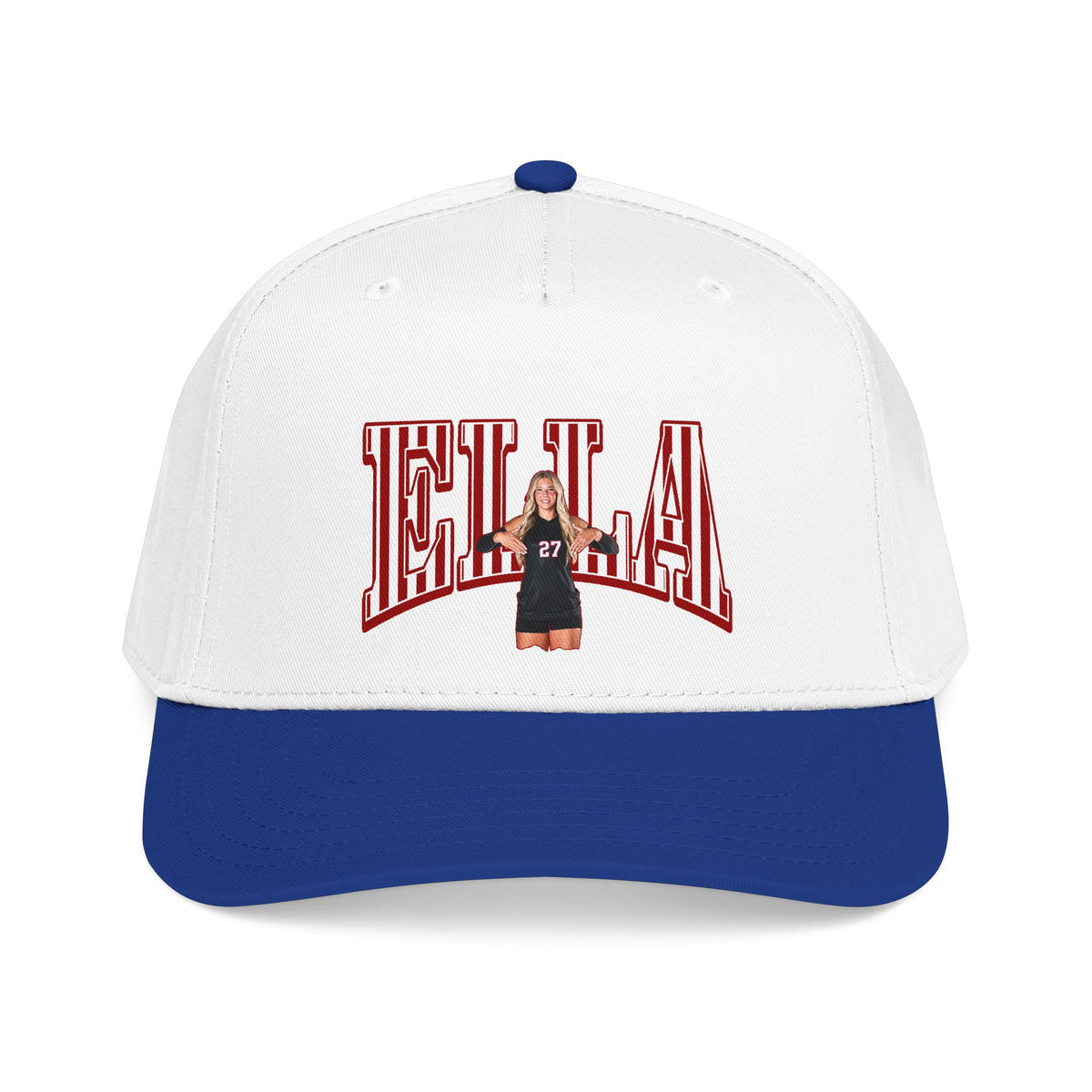 Baseball Cap — CBLIK Script Two-Tone Embroidered Hat