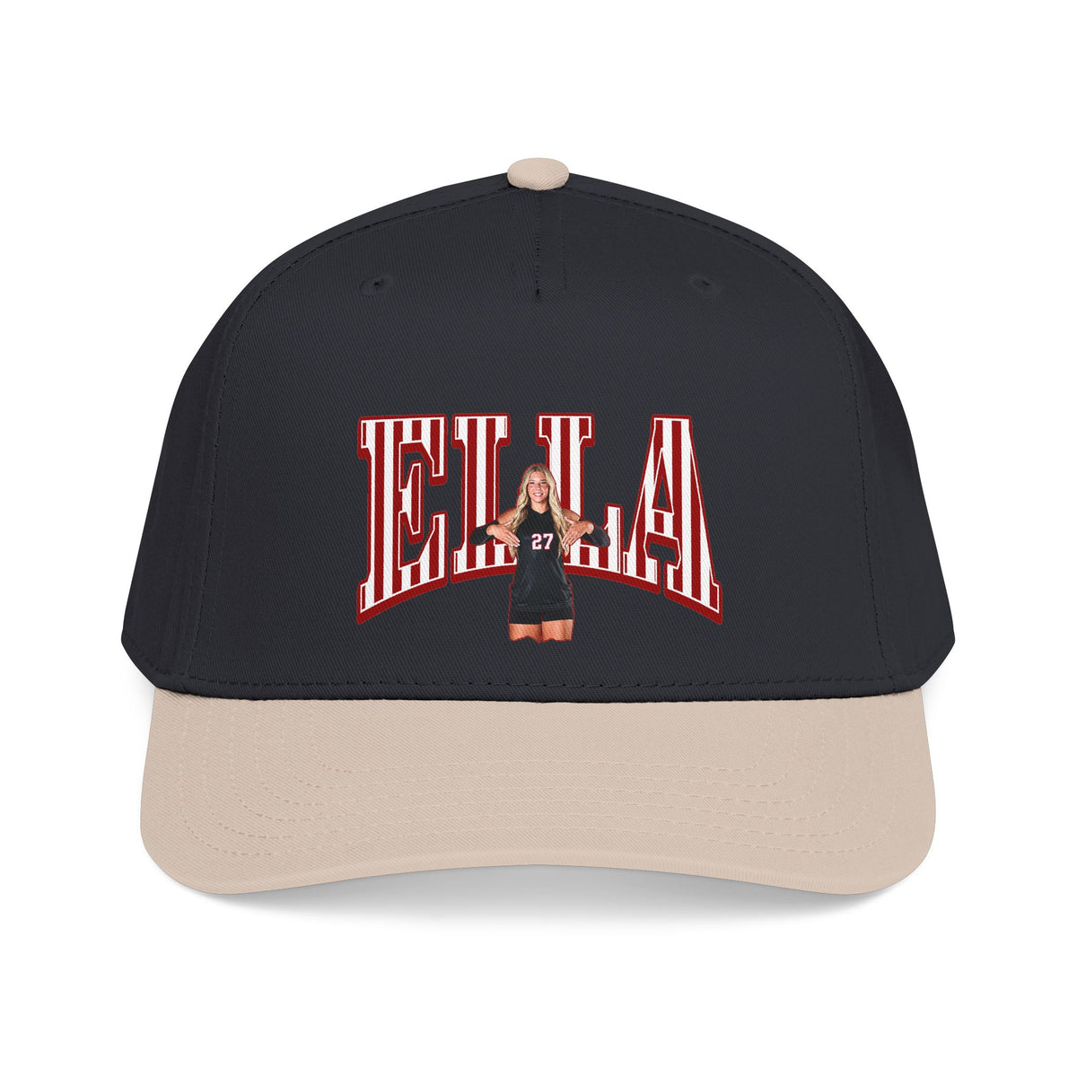 Baseball Cap — CBLIK Script Two-Tone Embroidered Hat