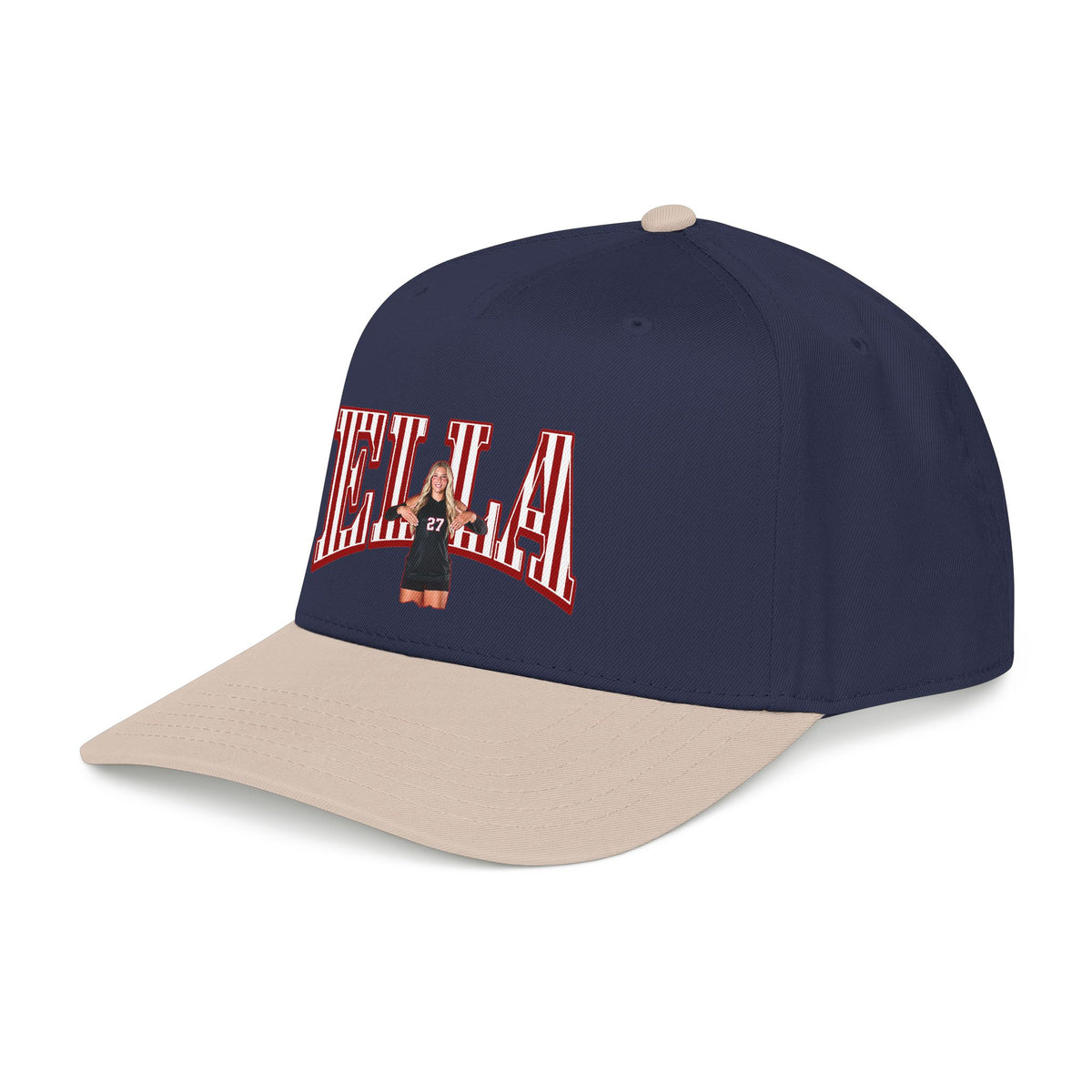 Baseball Cap — CBLIK Script Two-Tone Embroidered Hat