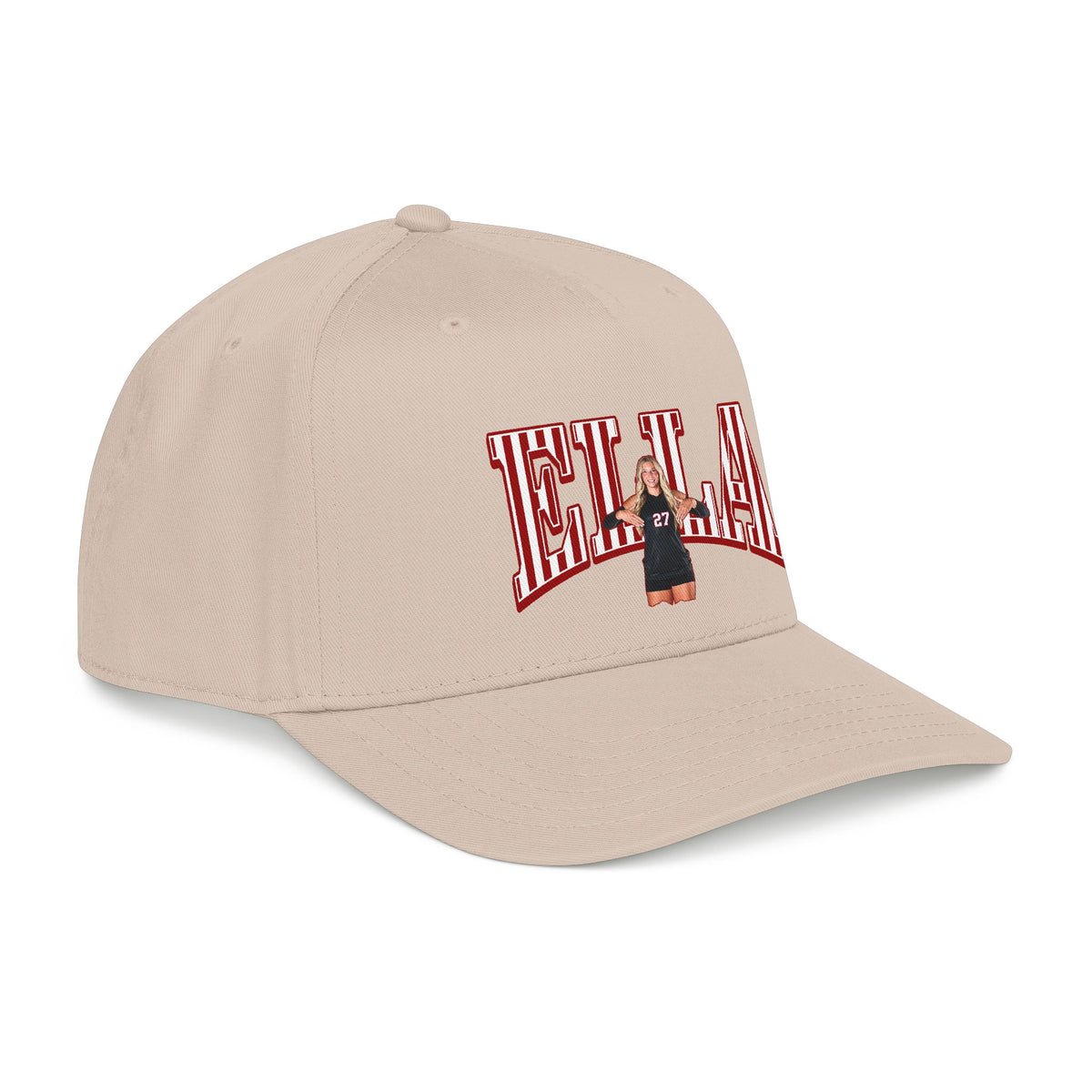 Baseball Cap — CBLIK Script Two-Tone Embroidered Hat