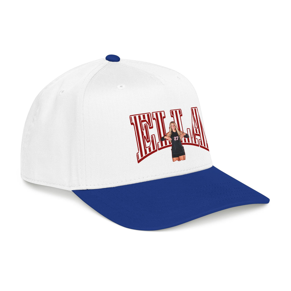 Baseball Cap — CBLIK Script Two-Tone Embroidered Hat
