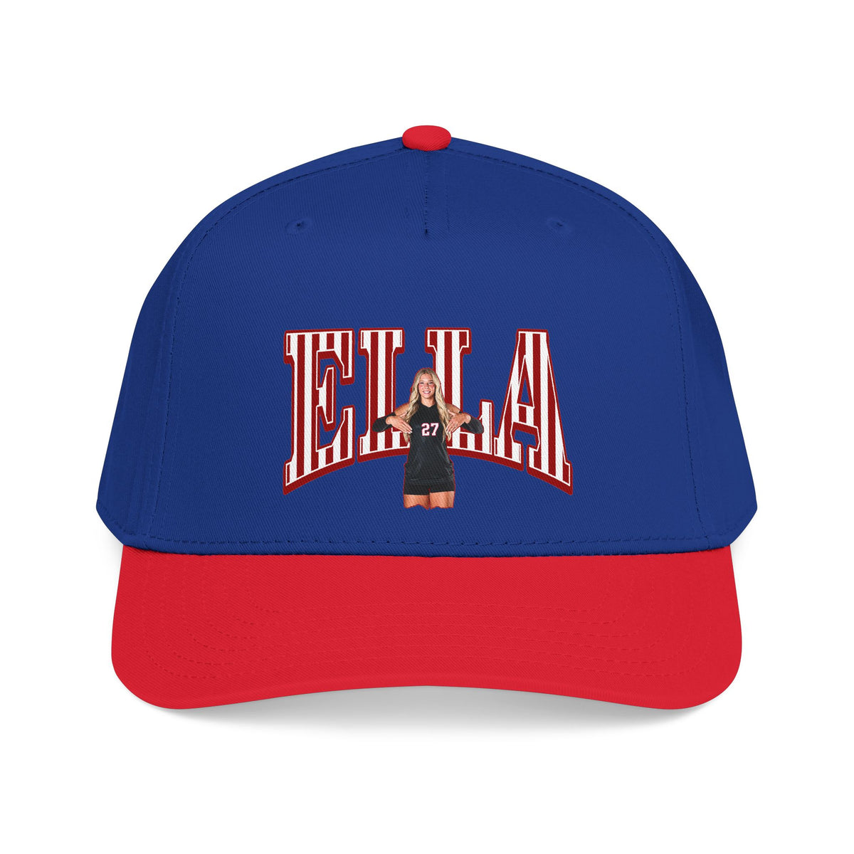 Baseball Cap — CBLIK Script Two-Tone Embroidered Hat