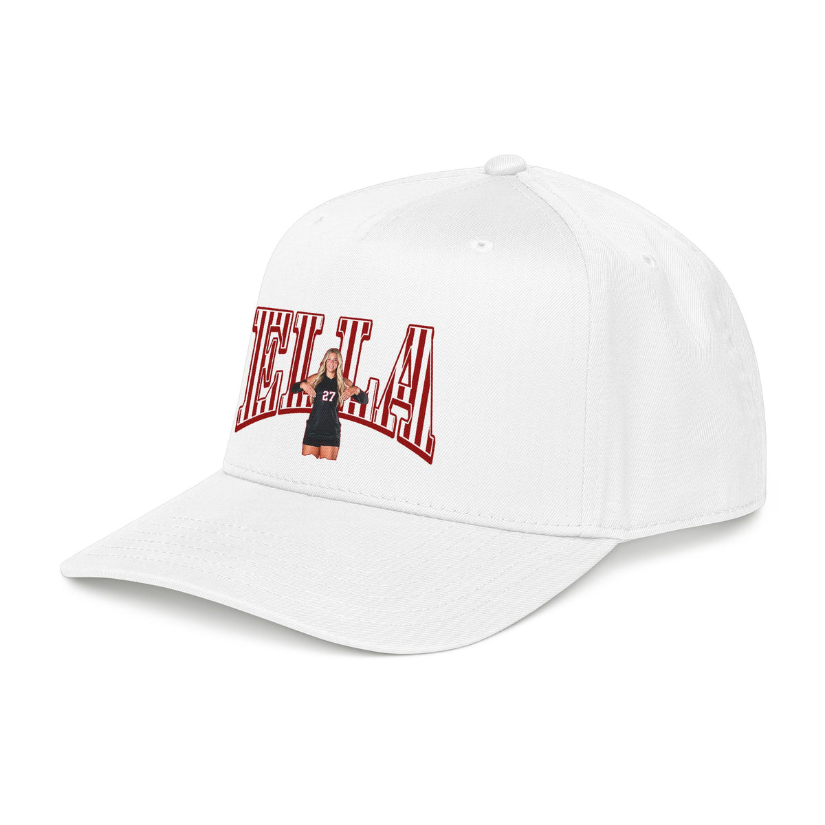 Baseball Cap — CBLIK Script Two-Tone Embroidered Hat