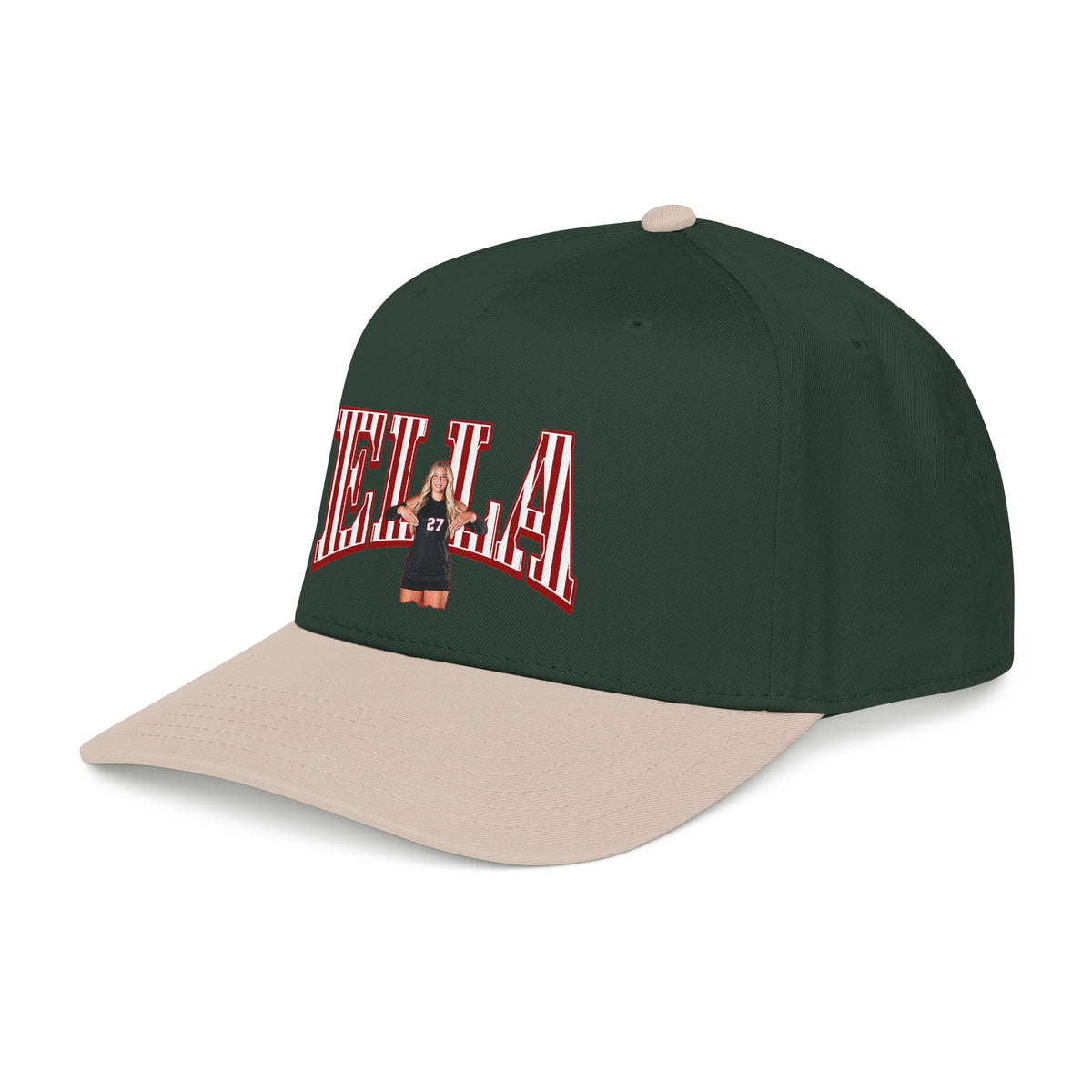 Baseball Cap — CBLIK Script Two-Tone Embroidered Hat