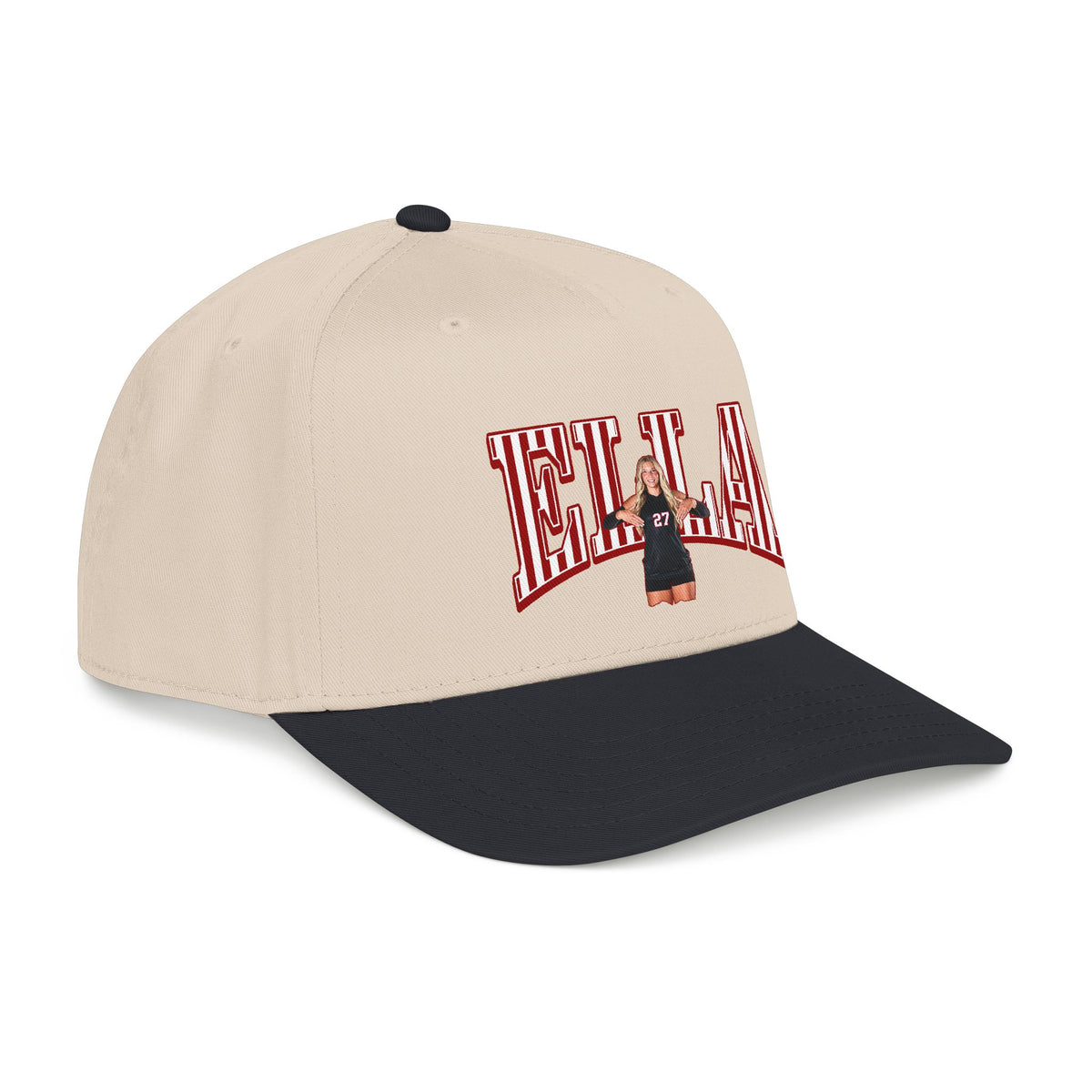 Baseball Cap — CBLIK Script Two-Tone Embroidered Hat
