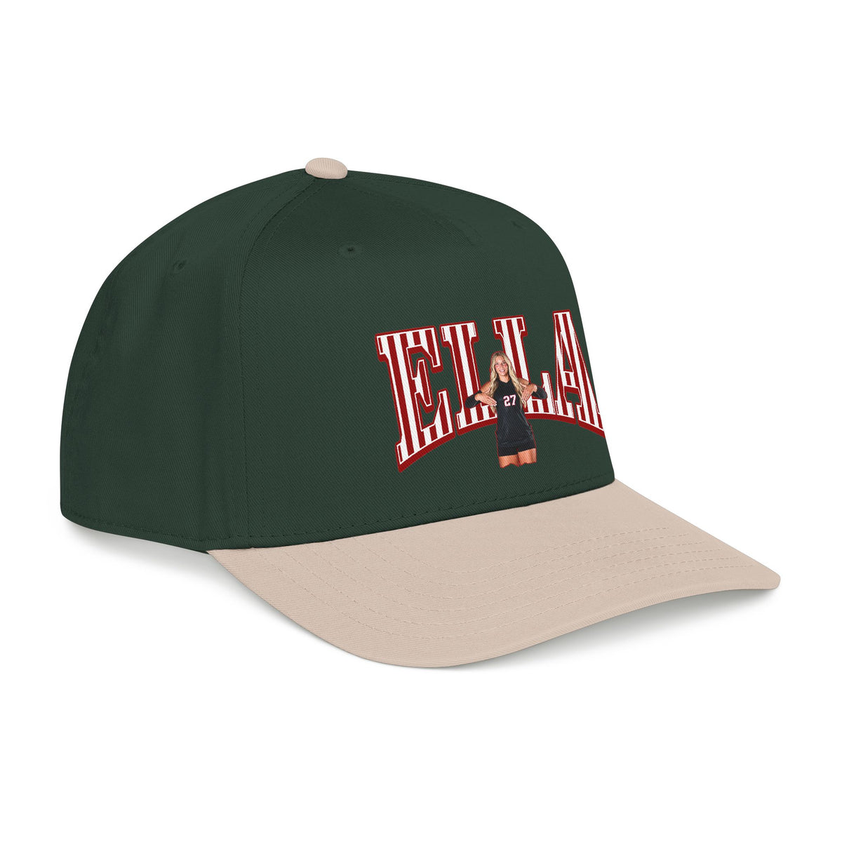 Baseball Cap — CBLIK Script Two-Tone Embroidered Hat