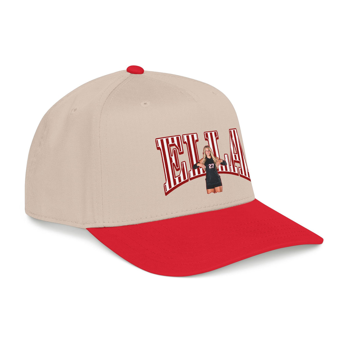 Baseball Cap — CBLIK Script Two-Tone Embroidered Hat