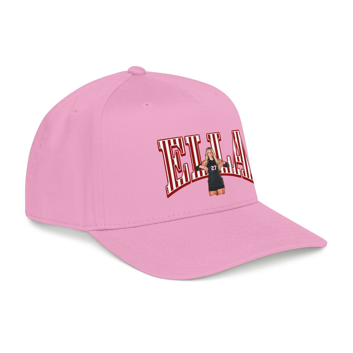Baseball Cap — CBLIK Script Two-Tone Embroidered Hat